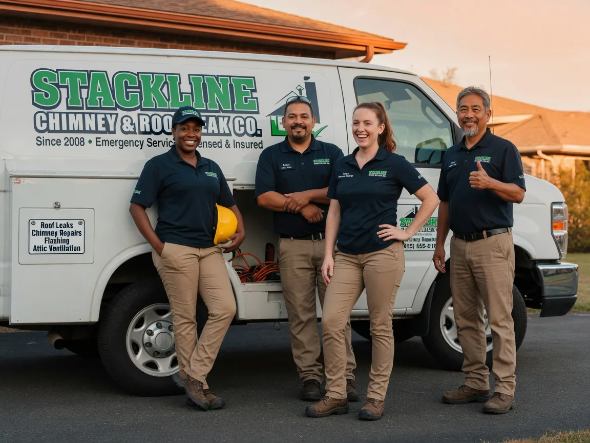 Chimney flashing repair company in Foster, WV